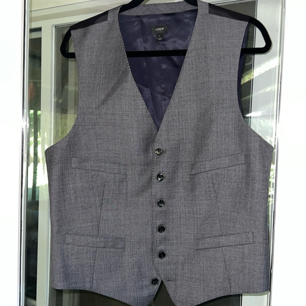 J. Crew Men’s Fine Wool vest